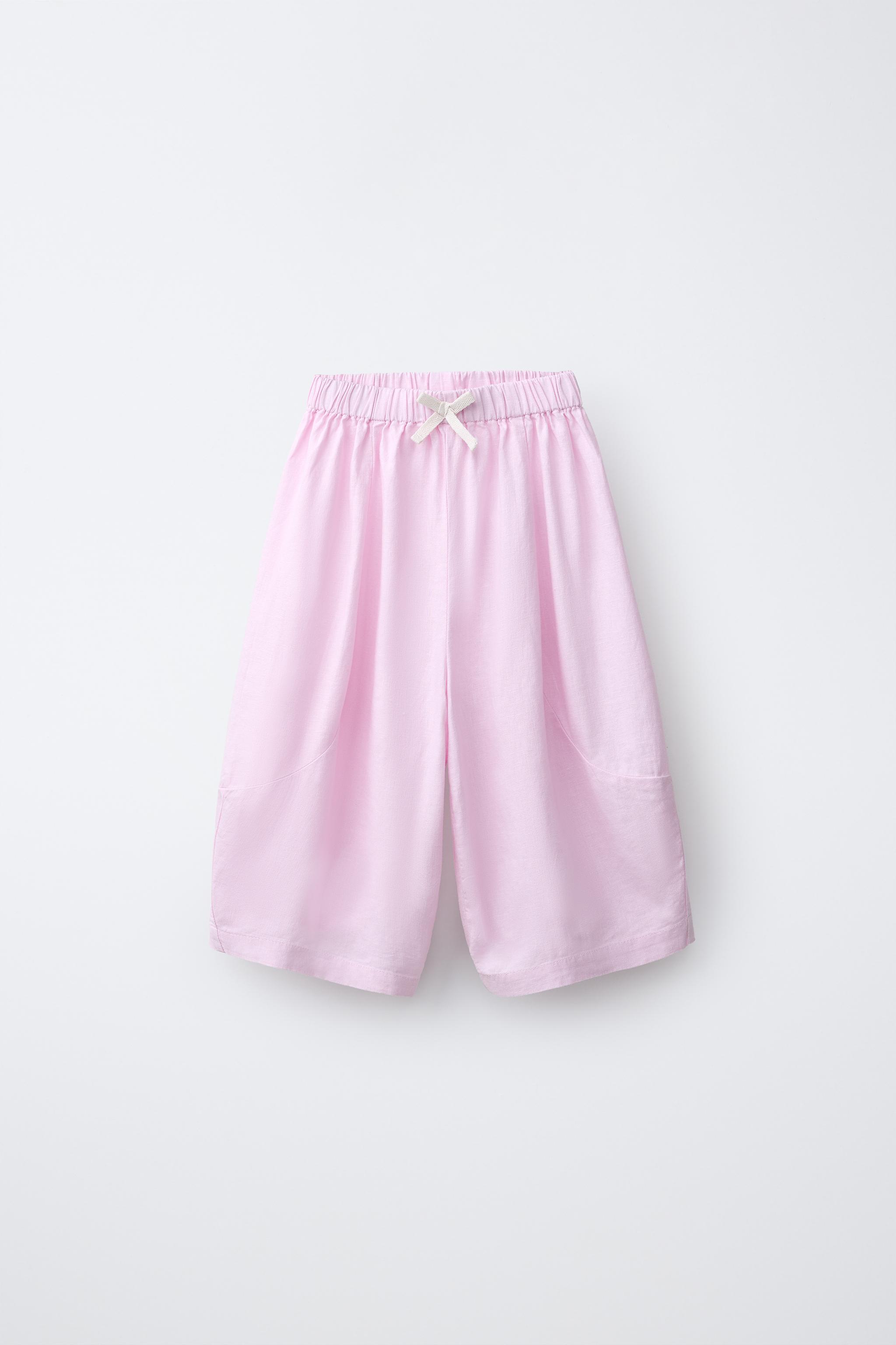 LINEN BLEND PANTS